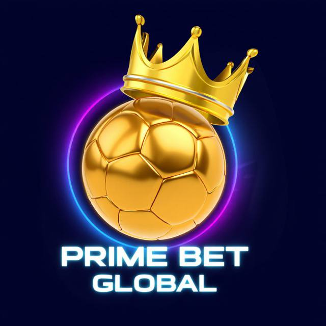 PRIME BET GLOBAL — golden football and crown